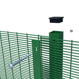 Clôture de sécurité écologique en fer forgé traité thermiquement durable avec 358 mailles galvanisées anti-escalade avec service de modélisation 3D - Product Image 5