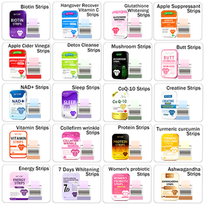 Suplementos en Tiras Orales: CoQ10, Glutatión, Probióticos para el Sueño, Alivio <span class=keywords><strong>de</strong></span> la Resaca, Creatina, Proteína <span class=keywords><strong>de</strong></span> Suero, Electrolitos, Energía, NAD - Product Image 3