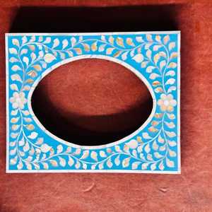 Premium Artisan Bone Inlay Photo Frames Decorative <b>Mosaic</b> Style Picture Frames for Home Interior Living Room Natural Crafts - Product Image 5