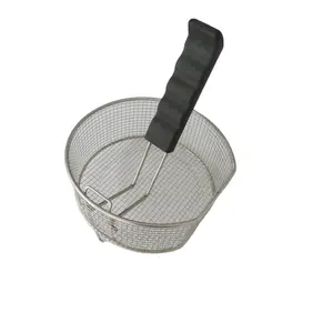 Benutzer definierte Lebensmittel qualität Edelstahl Fritte use Küchen filter Draht Mesh Basket