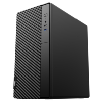 Ruix M01 M-ATX/Mini-ITX Office Case 4 PCI Slots Simple Style Aluminum Alloy Desktop Computer Mid Tower in Stock