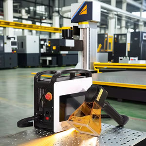 Máquina de Grabado Láser Portátil Mini para Logotipos y Placas de Identificación, para Plástico, Metal y Neumáticos, 20W 30W 50W, Máquina de Marcado Láser de Fibra - Product Image 5