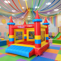 Château gonflable classique pour enfants avec souffleur CE, vente en gros d'usine, conception personnalisée gratuite