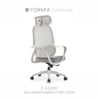 Chaise de bureau ergonomique pivotante de direction, design moderne, avec certification Bifma Greengurad, vente en gros d'usine