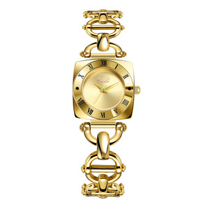 Reloj vintage de aleación, reloj de pulsera de lujo totalmente de cobre, reloj de cuarzo retro y exquisito para mujer - Product Image 2