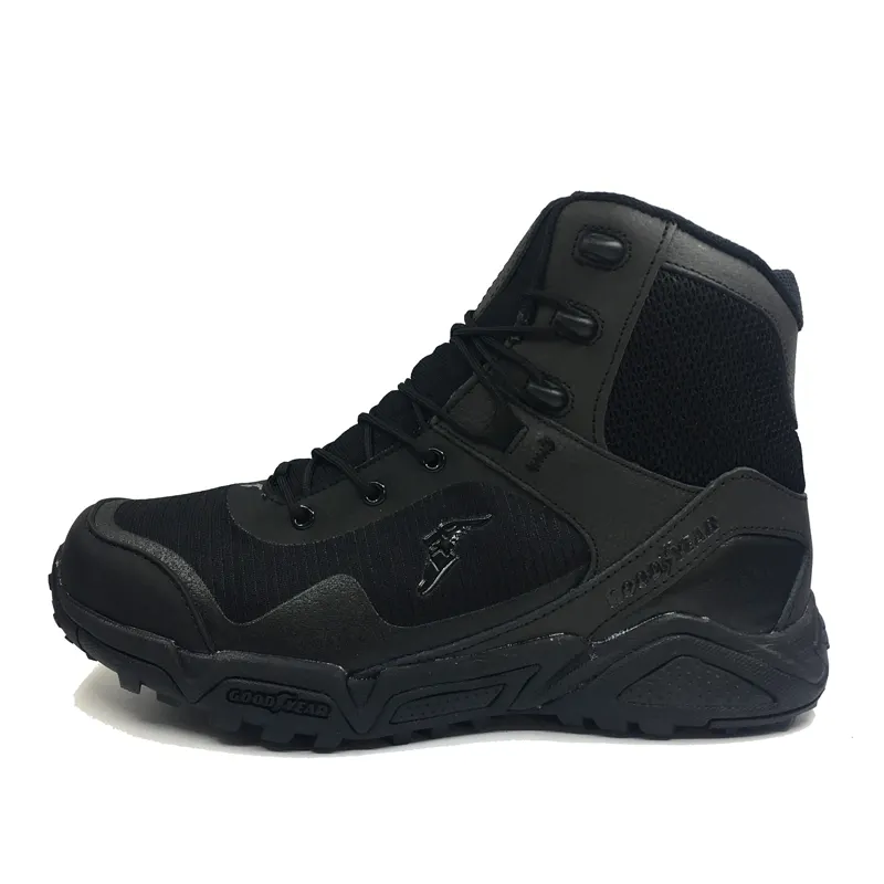 High Quality Black Stivali Chuteiras Botas Genuine Leather Mens Tactical Combat men's Boots