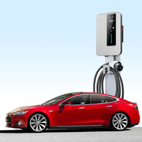 Nouvelle station de recharge pour véhicules électriques commerciaux de type 2 7KW, chargeur de voiture électrique pour la maison