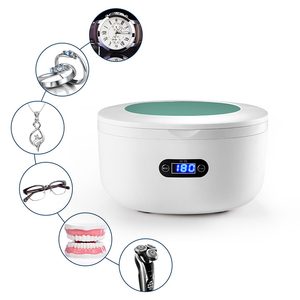 GT SONIC GT-F6 <span class=keywords><strong>Lavadora</strong></span> Ultrasónica Portátil Eléctrica de 40kHz, 35W, Tanque de 750ml, Blanca, Control Digital, Temporizador de 180-900s, Uso Doméstico - Product Image 3