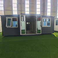 Casa Contenedor Modular de Lujo Personalizada, Estilo Moderno, Duradera, Desmontable y Expandible para Uso en Exteriores, Hecha de Acero