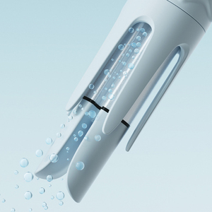 Fer à boucler automatique 36 mm à ions négatifs, 4 réglages de température, revêtement céramique, minuterie bidirectionnelle avec buzzer pour cheveux longs - Product Image 2