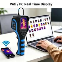 YXI256 Cámara Termográfica Infrarroja IR de Última Generación con Mayor Resolución 320 X 240 para Móviles con Wifi y Pantalla en Tiempo Real para PC