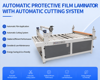 Machine de revêtement UV automatique Taisan pour panneaux MDF, finition de surface électrique, film d'emballage bois, composants clés : moteur