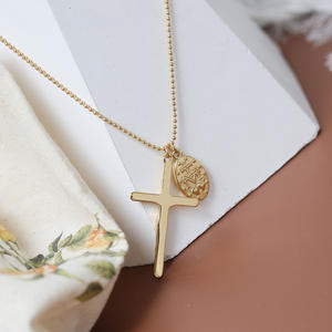 Collar <span class=keywords><strong>de</strong></span> plata con cadena <span class=keywords><strong>de</strong></span> acero inoxidable, joyería <span class=keywords><strong>de</strong></span> moda, diseño especial, collar <span class=keywords><strong>de</strong></span> la Virgen María <span class=keywords><strong>de</strong></span> Jesús, <span class=keywords><strong>2022</strong></span> - Product Image 5