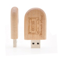 Grosir Pabrik Langsung Grosir 8GB Set Hadiah USB Flash Drive Kayu Ramah Lingkungan USB Flashdisk LFW-03