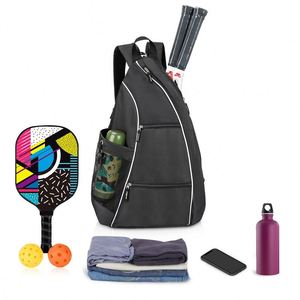 Échantillon Gratuit Sac à Dos de Sport Personnalisé BSCI pour Raquette de Tennis, Sac Bandoulière pour Raquette de Pickleball, Sac Fourre-tout de Pickleball avec Porte-Bouteille - Product Image 4