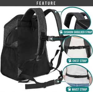 Free sample Pet <b>Carrier</b> <b>Bag</b> for Small Medium Cats <b>Dogs</b> Puppies up to 26 Lbs,Steel Frame <b>Dog</b> <b>Carrier</b>,pricacy-Oriented cat <b>Carrier</b> - Product Image 6