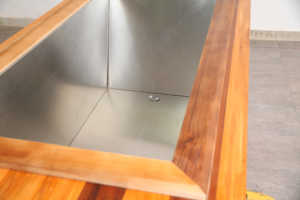 Vasca da Bagno in Legno di Cedro Rosso per Immersione in Acqua Fredda, per 1-2 Persone, Vendita all'Ingrosso - Product Image 4