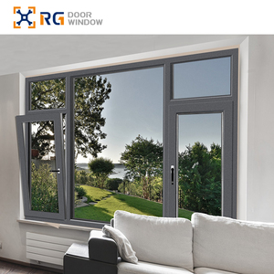 Rg100 2025 Thiết Kế Mới Nhất Giá Tốt Nhất Dọc Cửa Sổ Khuôn Cửa Sổ Ba Kính Nhôm Cửa Sổ Khuôn Cửa Sổ Cho Nhà - Product Image 1