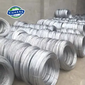 Fio de ferro galvanizado alibaba china rolo de 100kg fio de ferro galvanizado por imersão a quente fio de ferro galvanizado