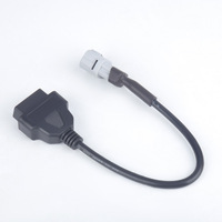 Câble OBD vers 6 broches pour moto, câble de connexion de diagnostic pour moto 6 broches, adaptateur OBD2 16 broches vers 6 broches