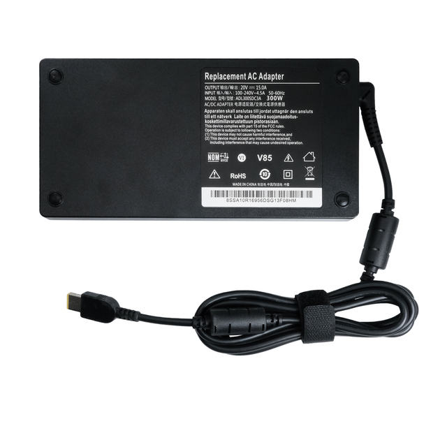 20V 15A 300W USB Pin AC Adapter Type C Charger for Lenovo Laptop R7000P Y7000P ADL300SDC3A Laptop Notebook