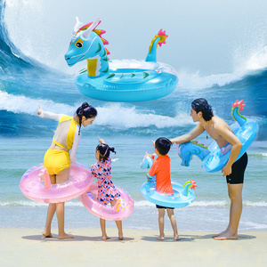 Gran oferta, anillo de natación de PVC grueso, juguete flotante de piscina inflable antivuelco para playa y diversión familiar para niños o adultos - Product Image 6