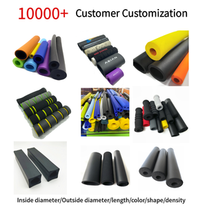 <span class=keywords><strong>Poignée</strong></span> de vélo <span class=keywords><strong>poignée</strong></span> ergonomique couverture anti-dérapante accélérateur Vellus <span class=keywords><strong>Se</strong></span> main 115mm polygone confort blanc caoutchouc poignées de vélo - Product Image 6