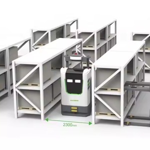 Carretilla elevadora apiladora guiada Automática Industrial apilador eléctrico AGV de 1,4 toneladas a la venta - Product Image 5