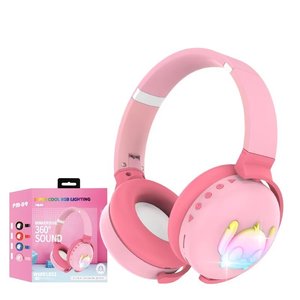 Auriculares <span class=keywords><strong>JKK</strong></span> PM-09 con Diseño Propio, Color de Moda, Regalo, Auriculares LED Coloridos y Bonitos, Auriculares Inalámbricos - Product Image 1