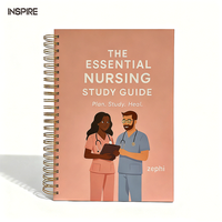 Carnet de notes personnalisé pour les études infirmières, journal quotidien pour les médecins et les infirmières, imprimé sur du papier, impression de livres