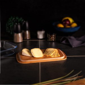 Boîte de rangement alimentaire <span class=keywords><strong>en</strong></span> <span class=keywords><strong>verre</strong></span> empilable 1.6 L-ensemble de 2 boîtes <span class=keywords><strong>à</strong></span> saucisses réfrigérateur-parfait comme récipient <span class=keywords><strong>à</strong></span> saucisses, récipient <span class=keywords><strong>à</strong></span> <span class=keywords><strong>cloche</strong></span> de <span class=keywords><strong>fromage</strong></span> - Product Image 1