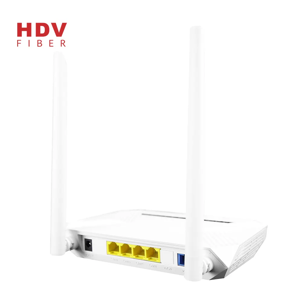 Cheaper New Gpon Epon Xpon ONU Ont FTTH 1ge+3fe+WiFi High Speed CPU FTTH FTTX Access ONU