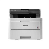 Imprimante laser couleur LED Brother DCP-L3510CDW reconditionnée, impression, copie, numérisation, compatible sans fil, compatible avec le toner séparé Brother, 18 ppm