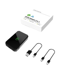 IHeylinkit sans fil CarPlay & Android Auto, texture métallique, meilleur produit e-commerce, modèle M3 OLIVER, compatible voiture 5.8x3.5x1 - Product Image 5