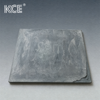 Disque de polissage NBSiC à faible expansion thermique KCE, plaque circulaire en carbure de silicium lié au nitride, moulage par soudage haute température