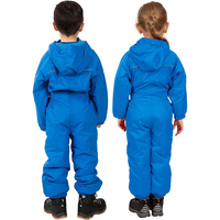 Combinaison de pluie imperméable à capuche pour enfants, rembourrée, facile à mettre et à enlever, lavable en machine, 5K Drip Drop Outdoor
