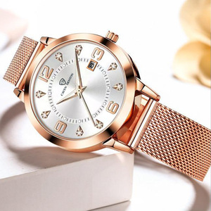 Reloj de Cuarzo Multifuncional de Lujo para Mujer, Nuevo Modelo 2025, con Diamantes, Luminoso, Resistente al Agua - Product Image 2