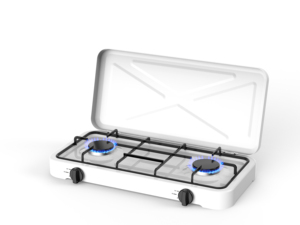Estufa de <span class=keywords><strong>gas</strong></span> portátil Hob 2.2KW Estufa de <span class=keywords><strong>gas</strong></span> <span class=keywords><strong>butano</strong></span> para acampar Estufa de cocina de <span class=keywords><strong>gas</strong></span> de acero inoxidable - Product Image 2