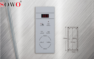 Set completo intelligente moderno Controller per <span class=keywords><strong>cabina</strong></span> <span class=keywords><strong>doccia</strong></span> per luci colorate e altoparlante e <span class=keywords><strong>soffione</strong></span> <span class=keywords><strong>doccia</strong></span> - Product Image 3