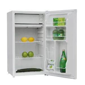 90L Manual Defrost Mini Bar Small Single Door Refrigerator Fridge