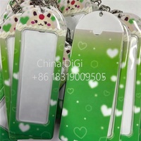 Tempat kartu foto Kpop, tempat kartu foto PVC gaya panjang 6x2 Strip