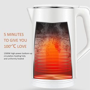 2.2L Household Electric <b>Kettle</b> Stainless Steel Electric <b>Kettle</b> Hotel Automatic Shut Off Portable Water <b>Kettle</b> - Product Image 3