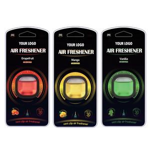 Difusor de aire con sabor a <span class=keywords><strong>MANGO</strong></span> y limón, Clip de ventilación, ambientador de plástico para coche y Perfume líquido que dura 30 días, ambientador de aceite esencial - Product Image 2