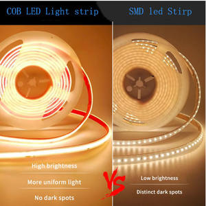 Bande lumineuse LED COB 220V, 296 LED/m, haute luminosité, ruban LED Flexible et étanche pour éclairage de pièce, cuisine, extérieur, 230V - Product Image 2