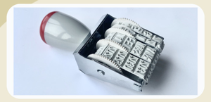 Numéros modifiables 12 mois 365 jours <span class=keywords><strong>Tampon</strong></span> de bureau de petite taille - Product Image 6