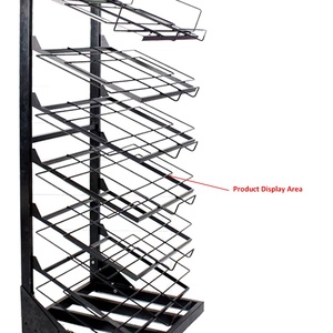 Tùy chỉnh có thể gập lại khoai tây chiên hiển thị đứng kim loại snack Rack hiển thị cho các cửa hàng - Product Image 5