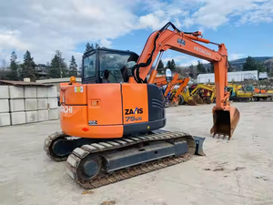 Máquina de construcción popular Hitachi Zaxis 75 japonés de segunda mano Mini 7,5 toneladas usado Hitachi Zx75us excavadora para la venta - Product Image 6