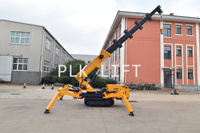 Grue araignée hydraulique automotrice 1t 2t 3t 5t 8t 10t 12t 14t 16t 18t Nacelle télescopique hydraulique pour la construction