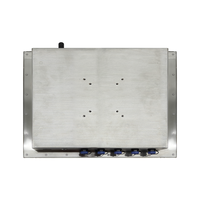Pantalla táctil capacitiva de acero inoxidable de 15 pulgadas IP65 Panel industrial resistente al agua PC con escáner de código QR Panel PC