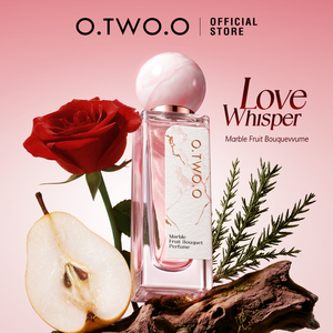 O.TWO.O Love Whisp-er <span class=keywords><strong>Parfum</strong></span> Floral Fruité pour <span class=keywords><strong>Femme</strong></span> Longue Durée 25ml <span class=keywords><strong>Parfum</strong></span> Élégant Poire Rose Jasmin Vanille - Product Image 1